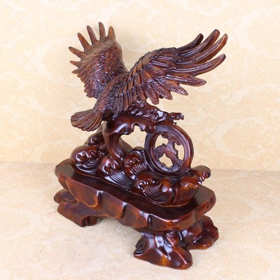 匠心鑄就雄鷹魂，鎮宅納福展宏圖——探秘新款樹脂鷹大展宏圖工藝品